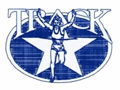 Female Track Star Embroidery Design Place Order