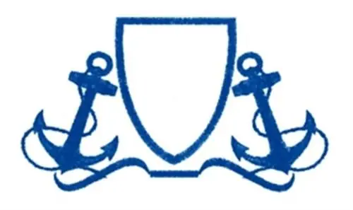Anchor Crest Embroidery Design While Supplies Last
