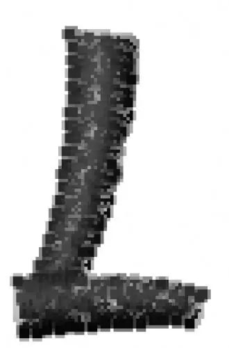 Last Chance Ndl Uppercase L Embroidery Design