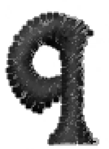 Trending Oph Lowercase Q Embroidery Design
