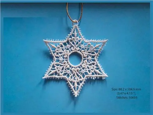 No Minimum Order FSL Star Embroidery Design