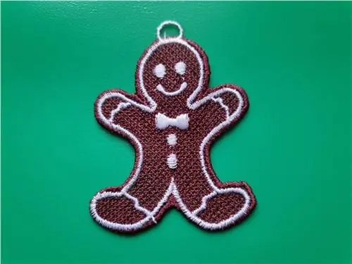 Final Sale FSL Gingerbread Man Embroidery Design