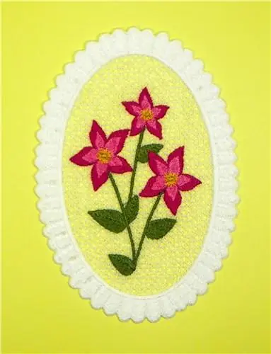 Exclusive Offer Pink Flowers Embroidery Design