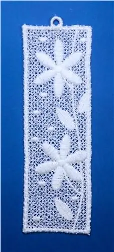 FSL Floral Bookmark Embroidery Design Shop Now