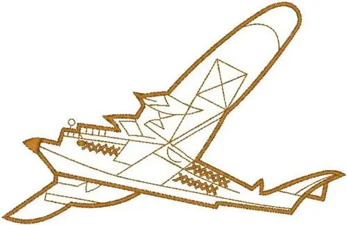 Top Pick Airplane Embroidery Design