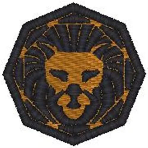 Leo Coin Embroidery Design Fresh Stock