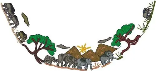 In Demand Safari Embroidery Design