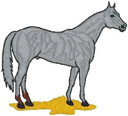 Thoroughbred Embroidery Design Buy Online