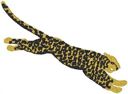 Buy Online Leopard Embroidery Design
