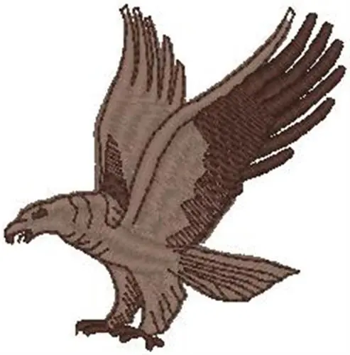 Holiday Sale Eagle Swooping Embroidery Design