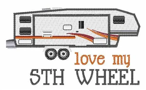 5th Wheel Embroidery Design Professional Grade