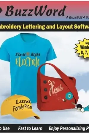 New Arrival BuzzWord 4  Lettering Program Software - Instant Download