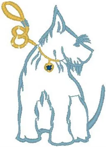 Scottish Terrier Embroidery Design Order Now