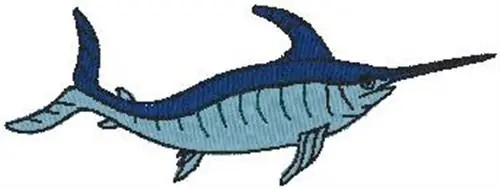 Best Choice Marlin Embroidery Design