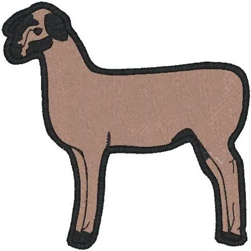 Lamb Embroidery Design Hot Deal