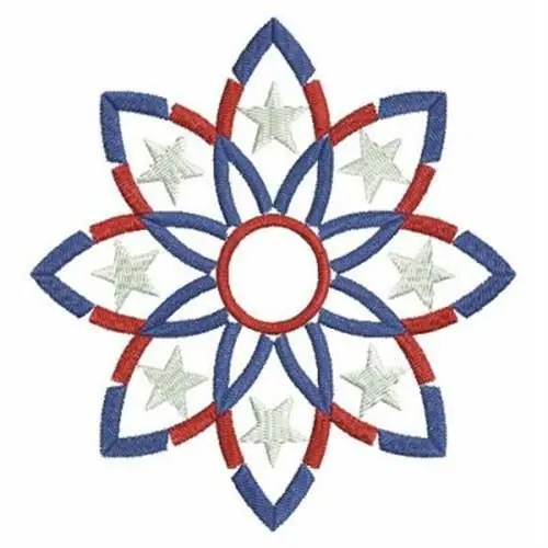 Luxury Patriotic Quilt Embroidery Design