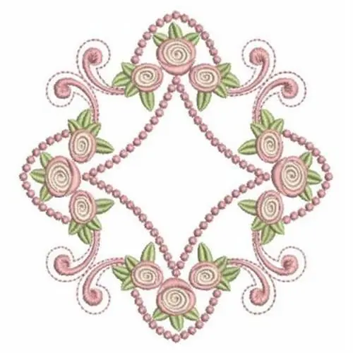 Quilt Roses Embroidery Design Mega Sale