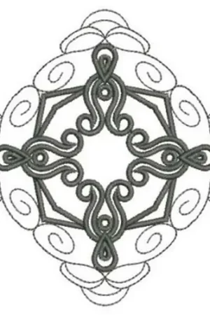 Black Quilt Embroidery Design Affordable