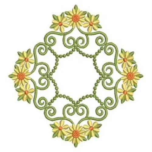 Seasonal Sale Candlewicking Quilt Embroidery Design