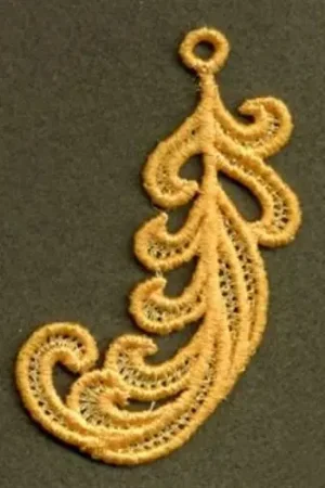 Best Seller FSL Feather Embroidery Design