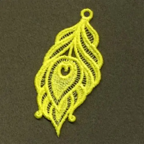 FSL Feather Embroidery Design Hot Deal