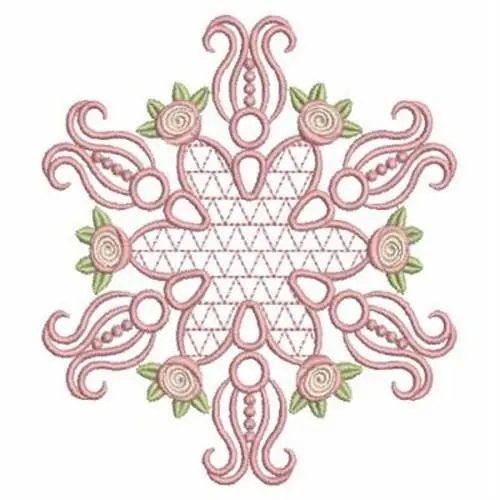 Roses Quilt Embroidery Design Exclusive