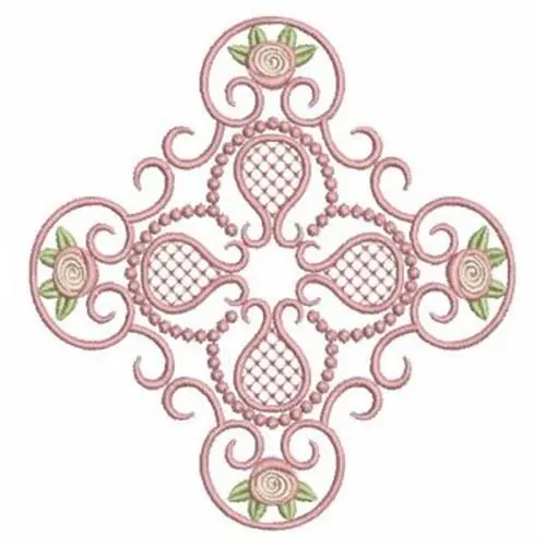 Quilt Roses Embroidery Design Limited Edition