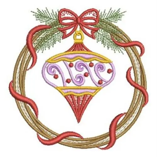 Christmas Ornament Embroidery Design Latest