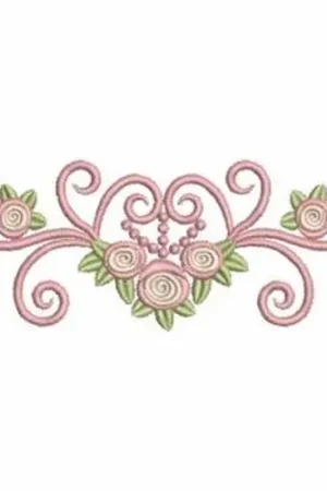 Border Rose Embroidery Design Editor’s Pick