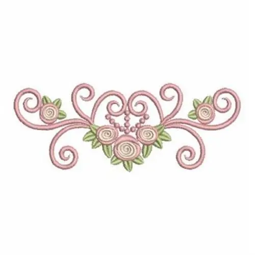 Border Rose Embroidery Design Editor’s Pick