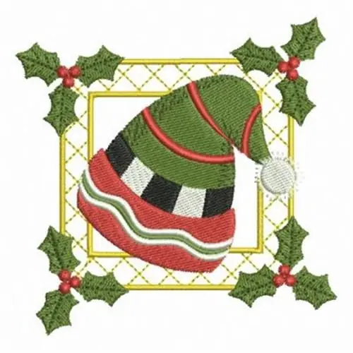 Cheap Holly Hat Embroidery Design