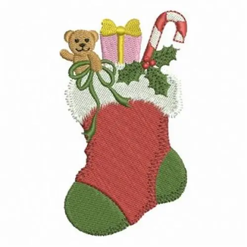 Christmas Stocking Embroidery Design Editor’s Pick