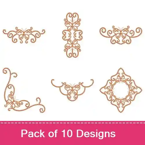 New Release Delightful Candlewicking Butterfly Embroidery design pack by Wind Bell Embroidery, Embroidery Packs on EmbroideryDesigns.com