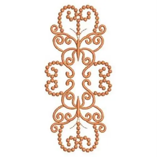Hassle-Free Returns Candlewicking Butterfly Embroidery Design