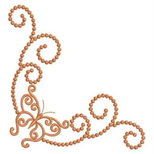 Candlewicking Butterfly Embroidery Design Super Sale