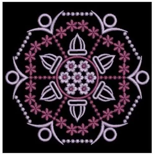 Order Now Floral Quilt Embroidery Design