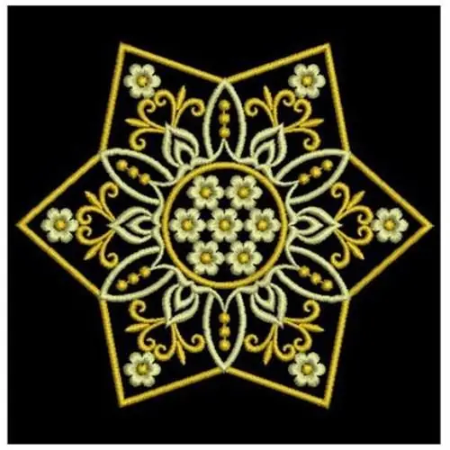 Original Flower Quilt Embroidery Design