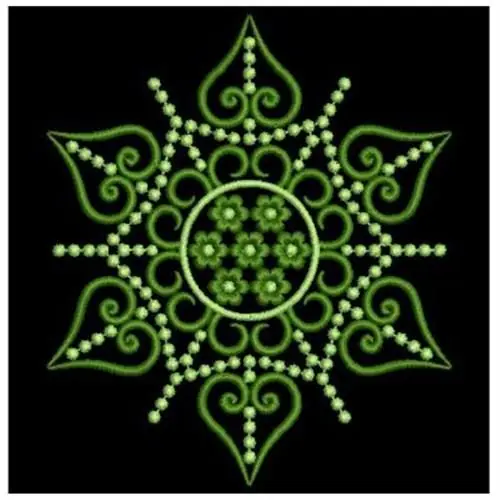 Low Price Flower Quilt Embroidery Design
