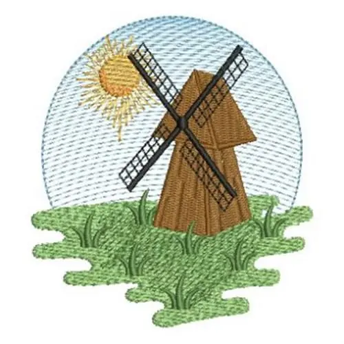 Place Order Windmill Embroidery Design