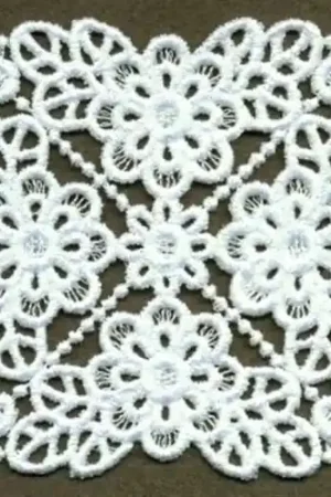 Worldwide Shipping FSL Flower Square Embroidery Design