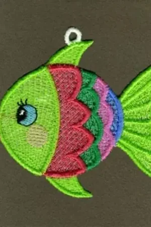 Big Sale FSL Fish Embroidery Design