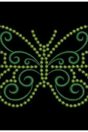 Best Price Candlewicking Butterfly Embroidery Design